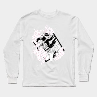 Nezuko flowers version 2 Long Sleeve T-Shirt